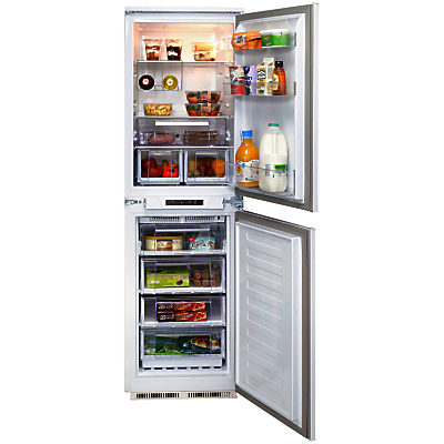 Hotpoint HFF31014 Integrated Fridge Freezer, A+ Energy Rating, 54cm Wide, White Hotpoint HFF31014 Integrated Fridge Freezer, A+ Energy Rating, 54cm Wide, White